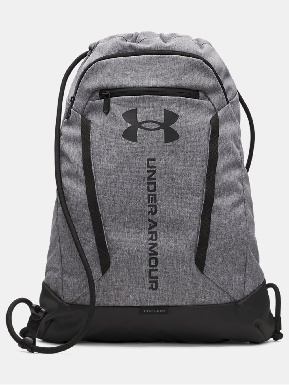 Under Armour Gray Drawstring Sling Backpack storm technology